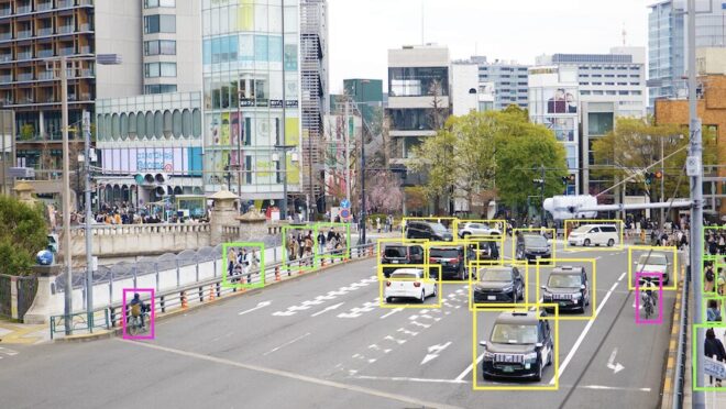 AI camera and human flow data analysis service “Safie Survey”