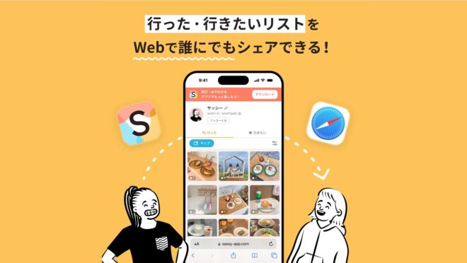 Sightseeing planning app “SASSY”